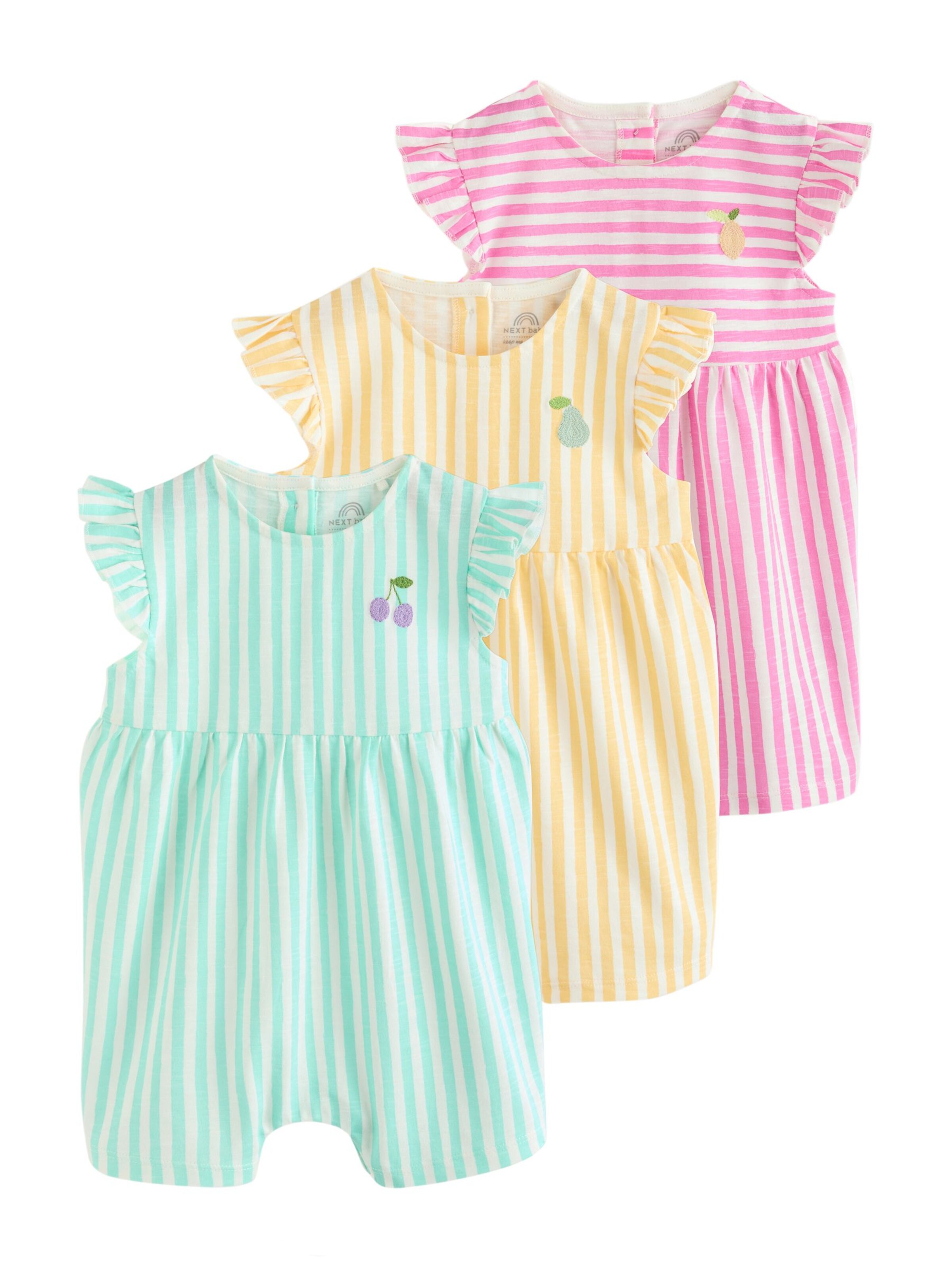 NextDječji bodi - žuta boja: prednji dio