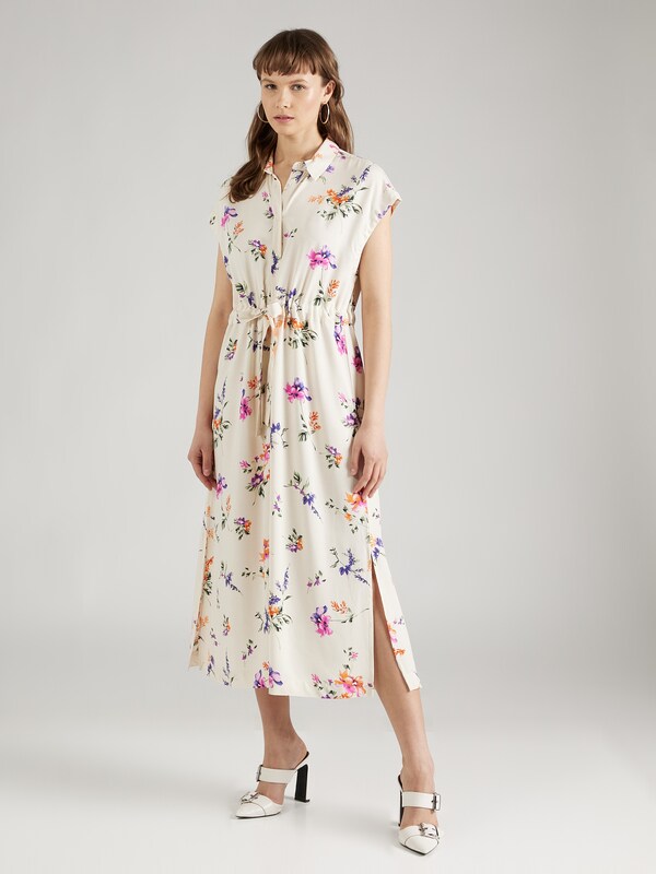 Y.A.S Shirt Dress 'Asina' in Beige