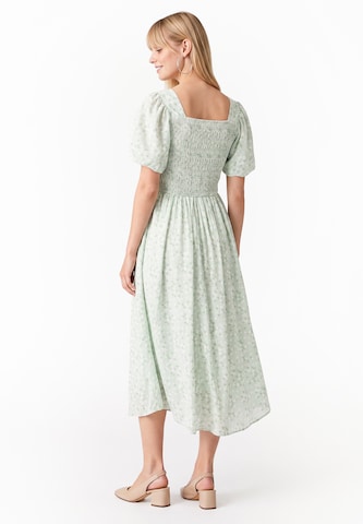 Usha - Vestido en verde