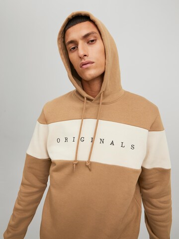 JACK & JONES Sweatshirt 'Copenhagen' in Braun