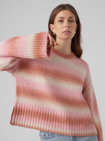 VERO MODA Sweter 'AQUA' w kolorze różowy