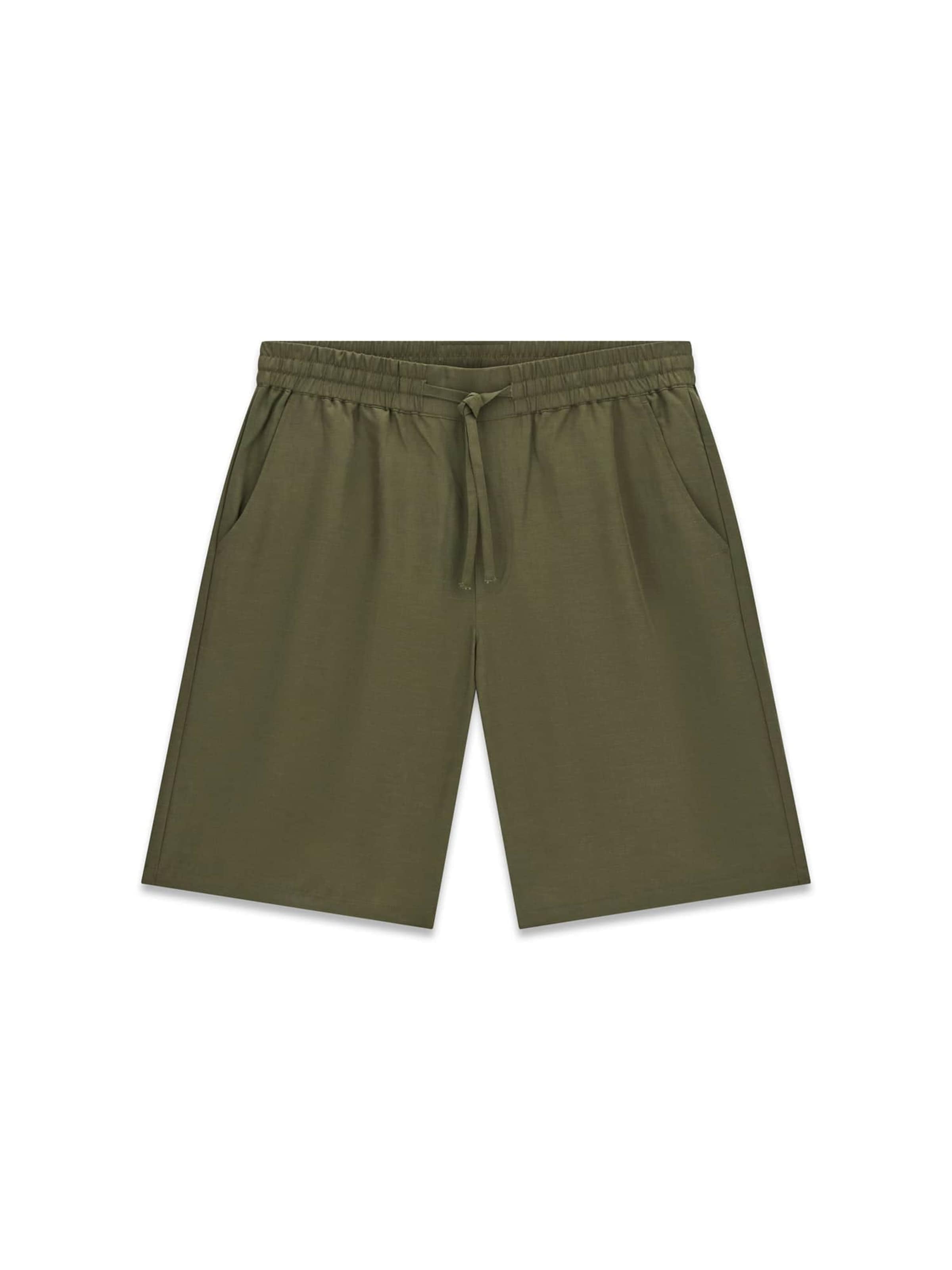 GUESS Loosefit Shorts in Grün: Vorderseite