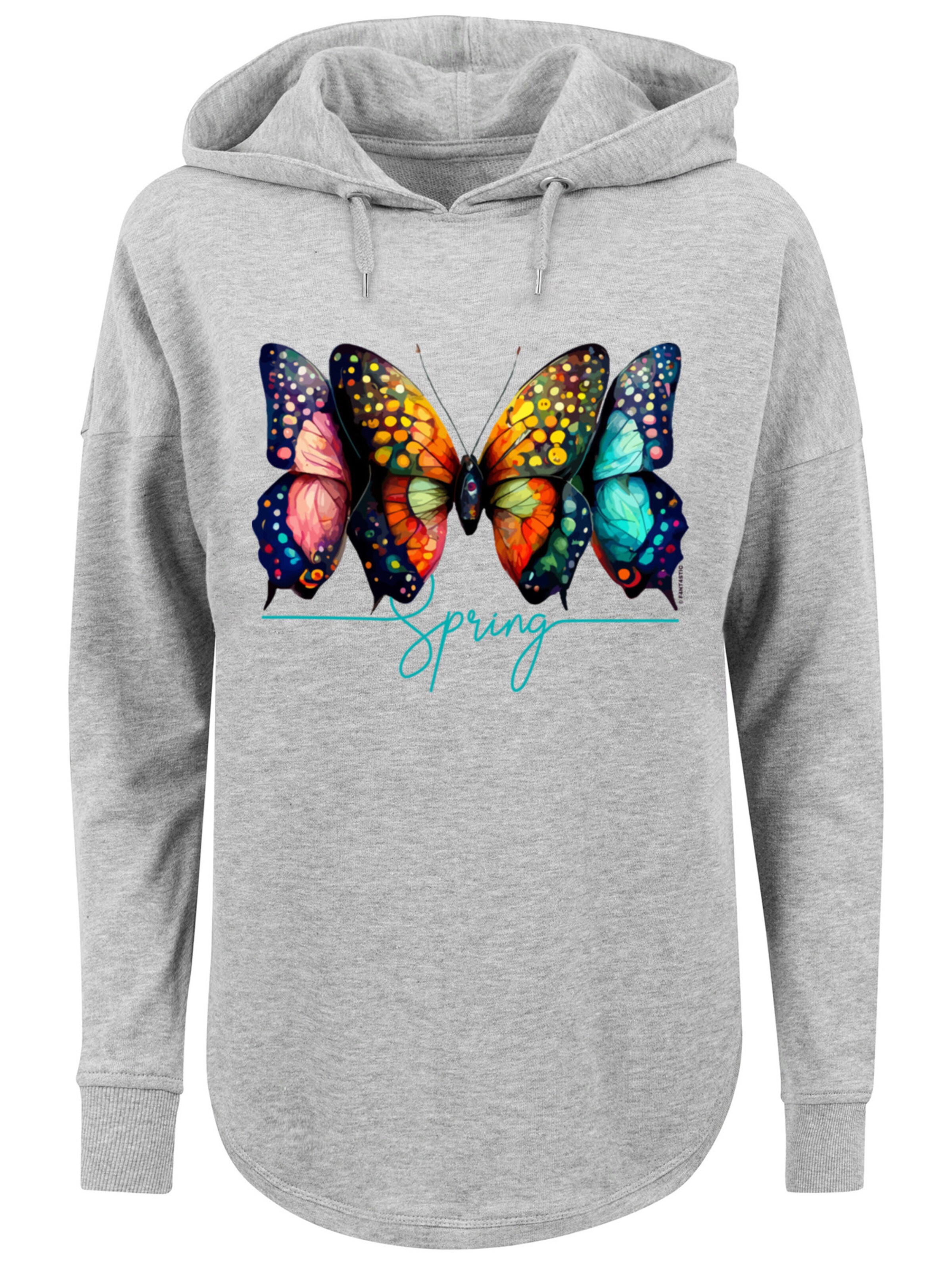 F4NT4STIC Sweatshirt in Grey: front