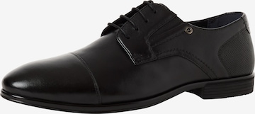 MARCO TOZZI Schnürschuh in Schwarz: Vorderseite