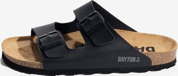 Bayton Pantoletter 'Atlas' i sort: forside