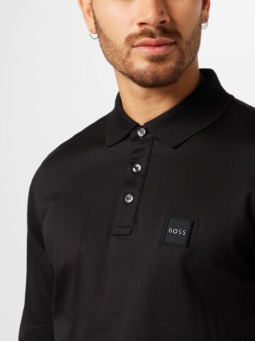 BOSS Shirt 'Pado' in Schwarz