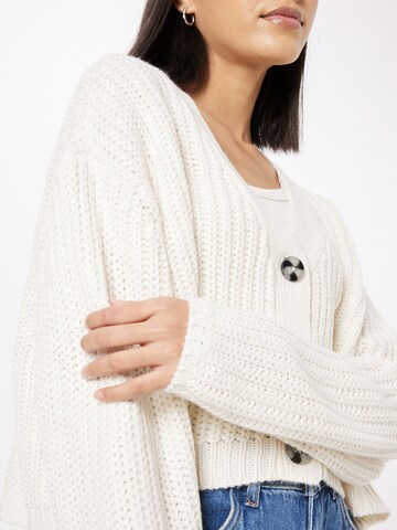 Urban Classics Knit Cardigan in Beige