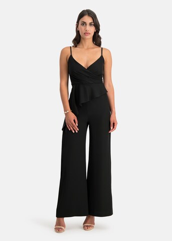 Nicowa Jumpsuit 'Nivona' in Zwart: voorkant