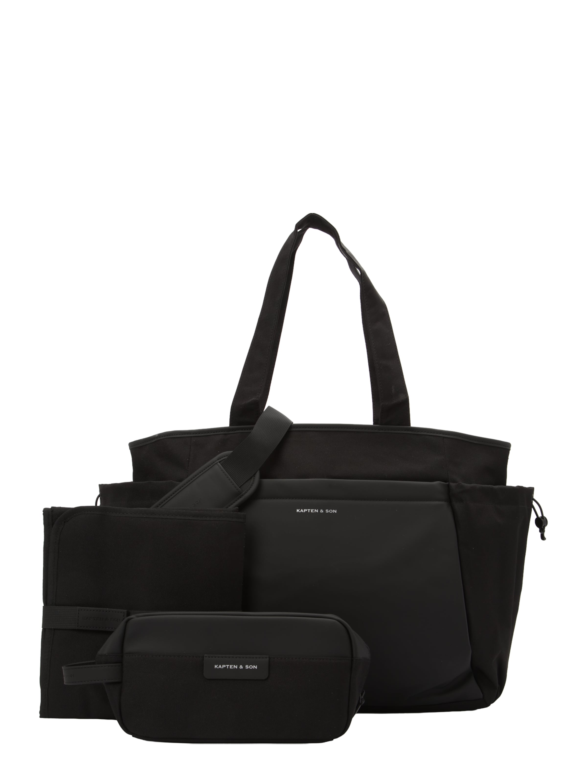 Kapten & Son - Shopper 'Hellvi' en negro: frente