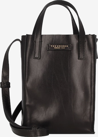 The Bridge Handbag in Black: front