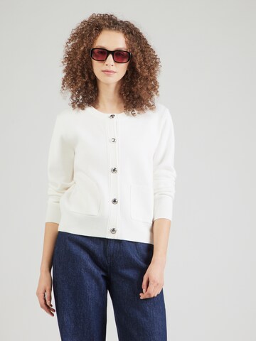 monari Knit Cardigan in White: front