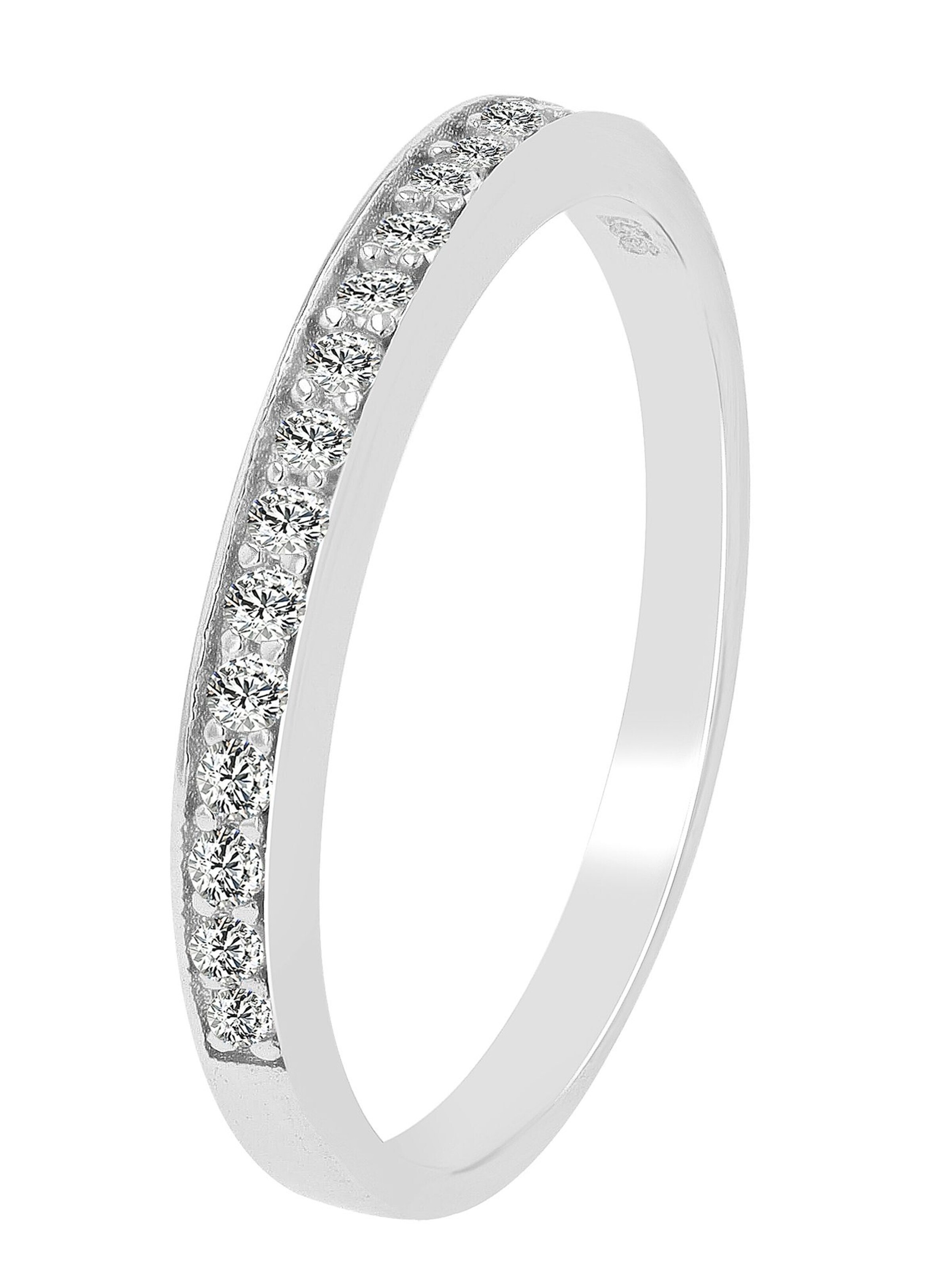 Akzent Ring 'Gisele' in Silver: front
