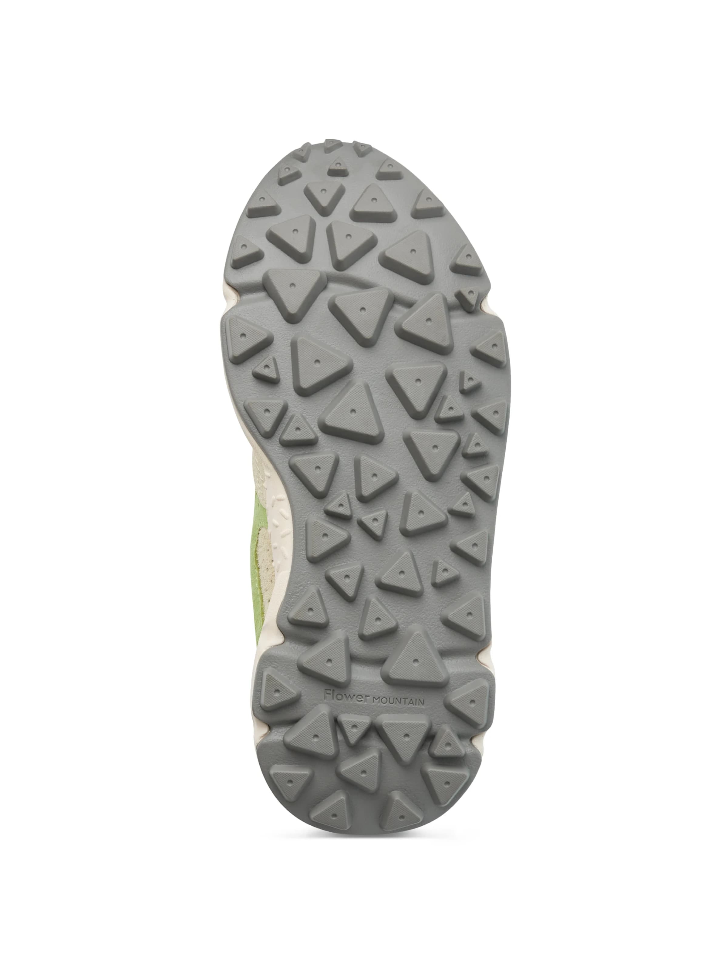 Flower Mountain Lace-Up Shoes 'YAMANO 3 WOMAN' in Yellow: front