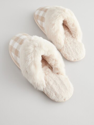 Pantoufle Next en beige