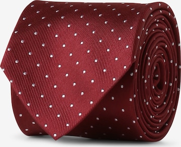 OLYMP Tie in Red: front