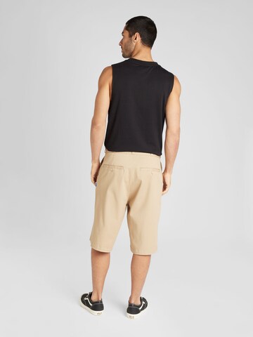 HUGO Loosefit Chinobyxa 'Damo242' i beige