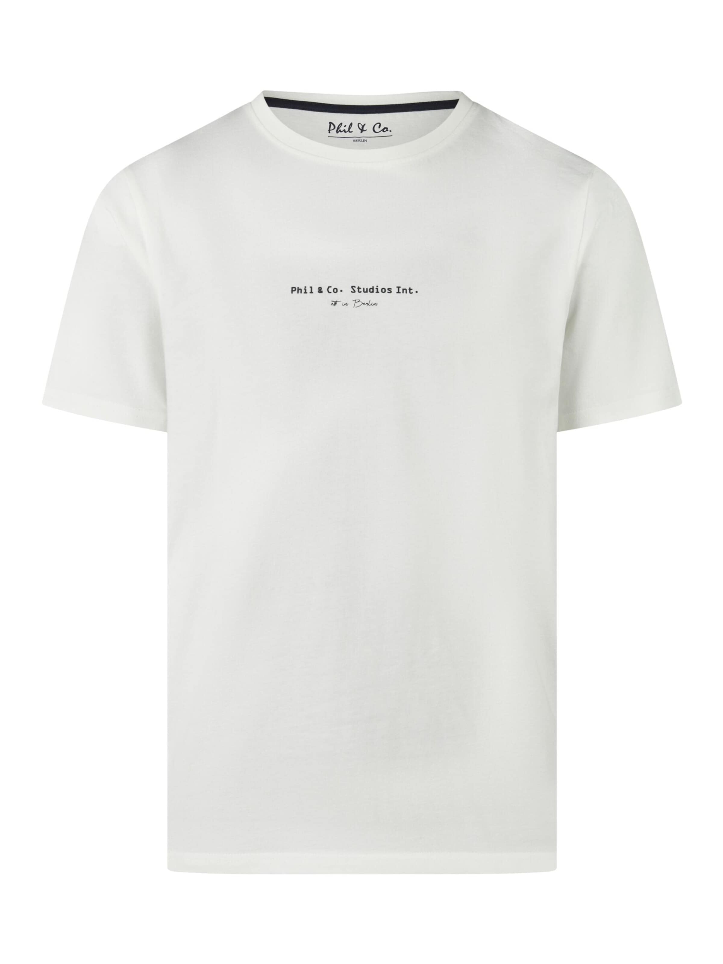 Phil & Co. Berlin Pyjama kort in Wit