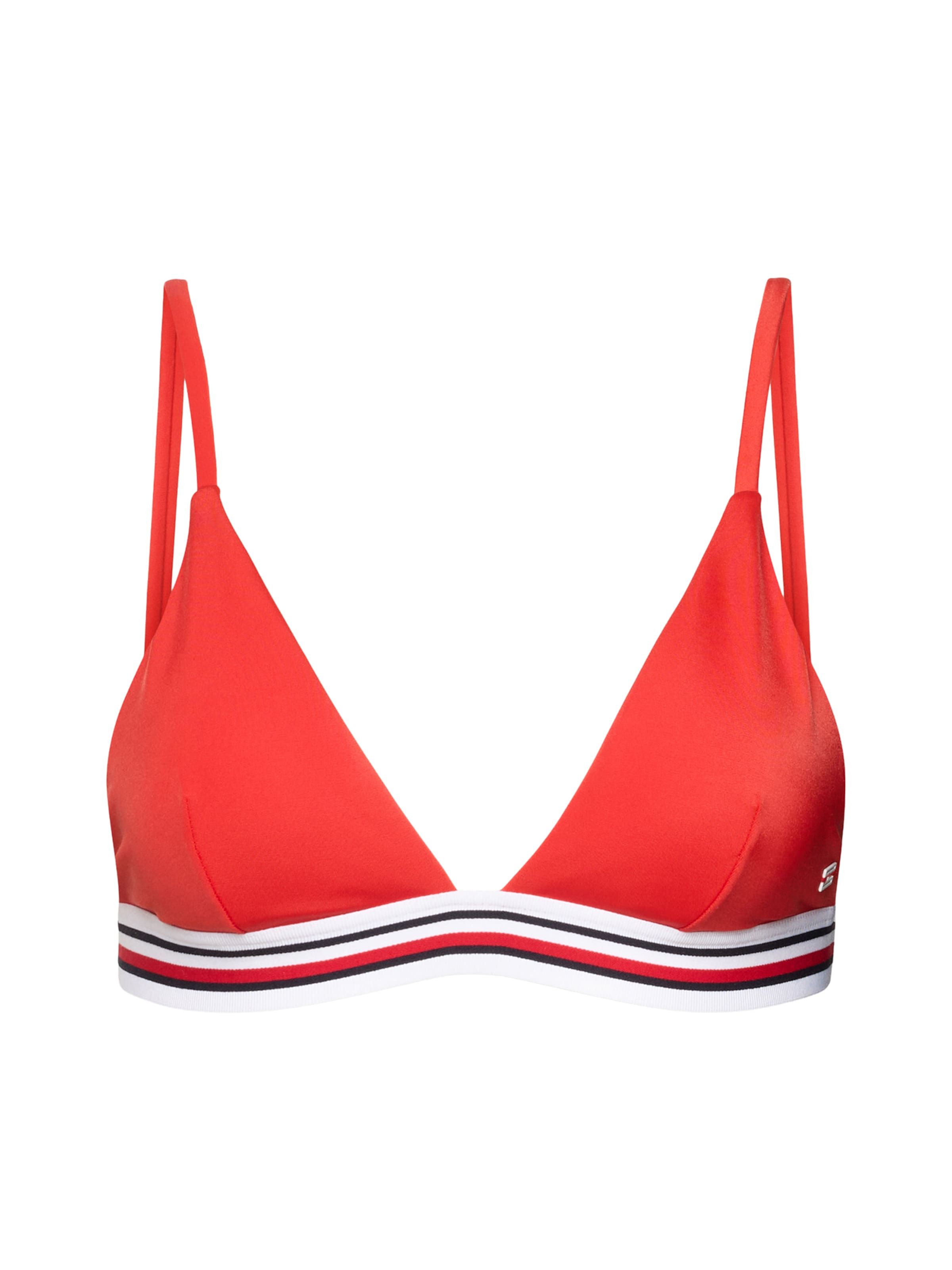 Tommy Hilfiger Underwear Triangle Bikini top in Orange: front