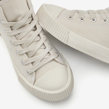 LASCANA Hög sneaker i beige