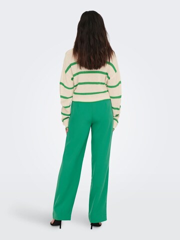 Regular Pantalon ONLY en vert