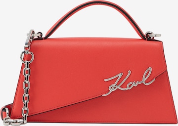 Karl Lagerfeld Umhängetasche in Orange: Vorderseite