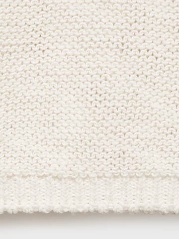 MANGO Sweater in White