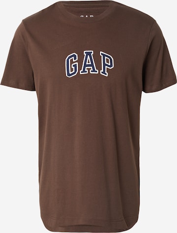 GAP Majica | rjava barva: sprednja stran