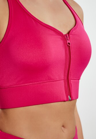 faina Athlsr - Soutien Bustier Soutien de desporto em rosa