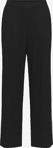 Wide Leg Pantalon 'Anika' Kaffe en noir : devant