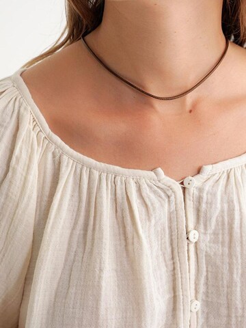 MixRay Blouse in White