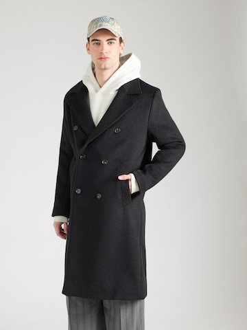 Abercrombie & Fitch Mantel in Schwarz: Vorderseite