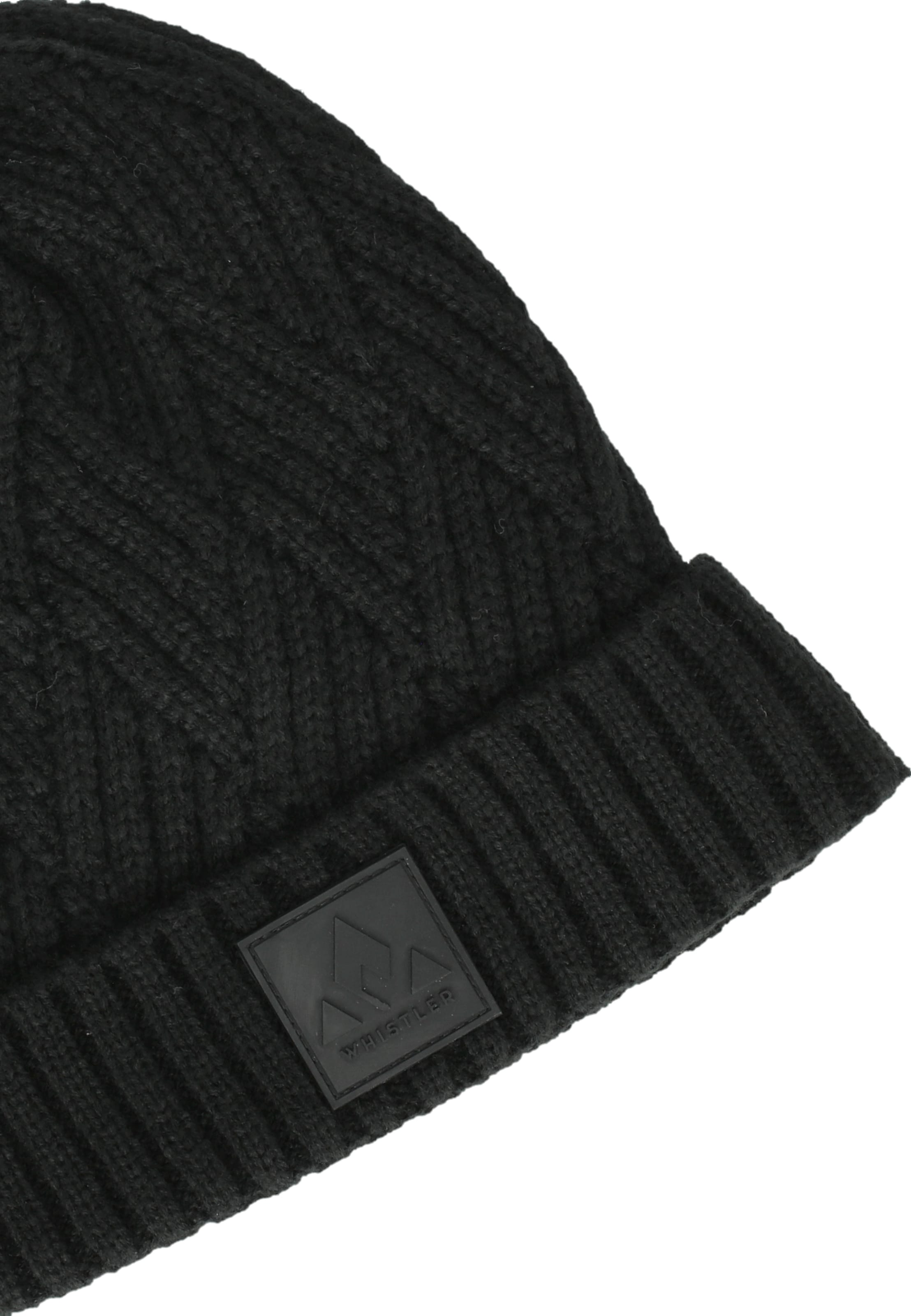 Whistler Beanie 'Fjord' in Black