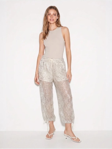 Regular Pantalon 'Hose' Bianco Lucci en marron