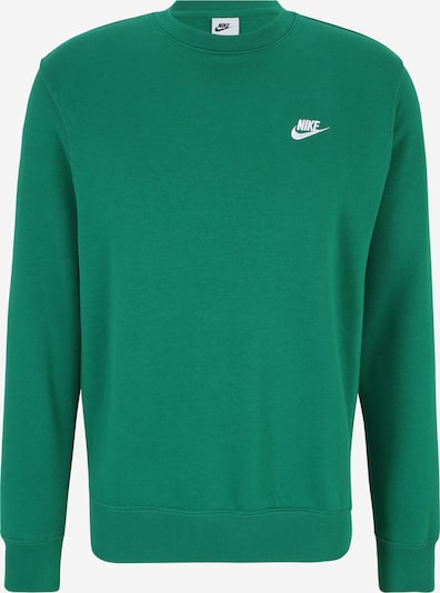 Nike Sportswear Bluzka sportowa 'Club Fleece' w kolorze nakrapiany zielony / białym, Podgląd produktu