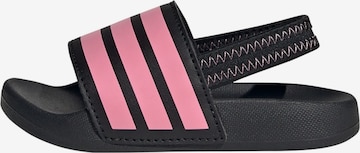 ADIDAS SPORTSWEAR Sandale 'Adilette' in Schwarz: Vorderseite