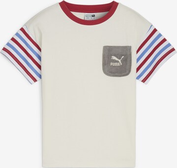 PUMA Shirt 'SUMMER CAMP CLASSICS' in Beige: predná strana