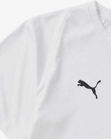 T-Shirt fonctionnel 'Liga Core' PUMA en blanc