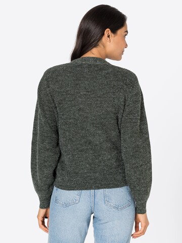 ICHI Strickjacke 'NOVO' in Grün
