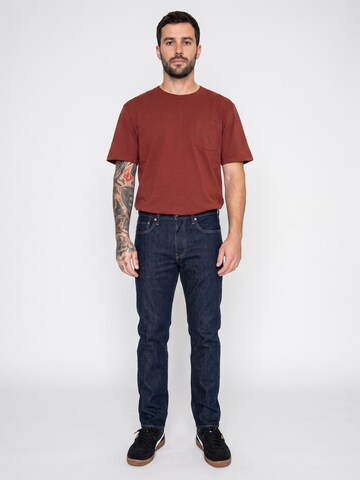 Baggy Jeans '502™ TAPER JUST SAY HI DARK INDIGO' di LEVI'S ® in blu: frontale