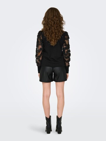 Jaqueline de Yong Sweatshirt 'Fairview' in Black