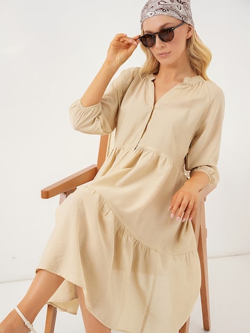 Bigdart Shirt dress in Beige