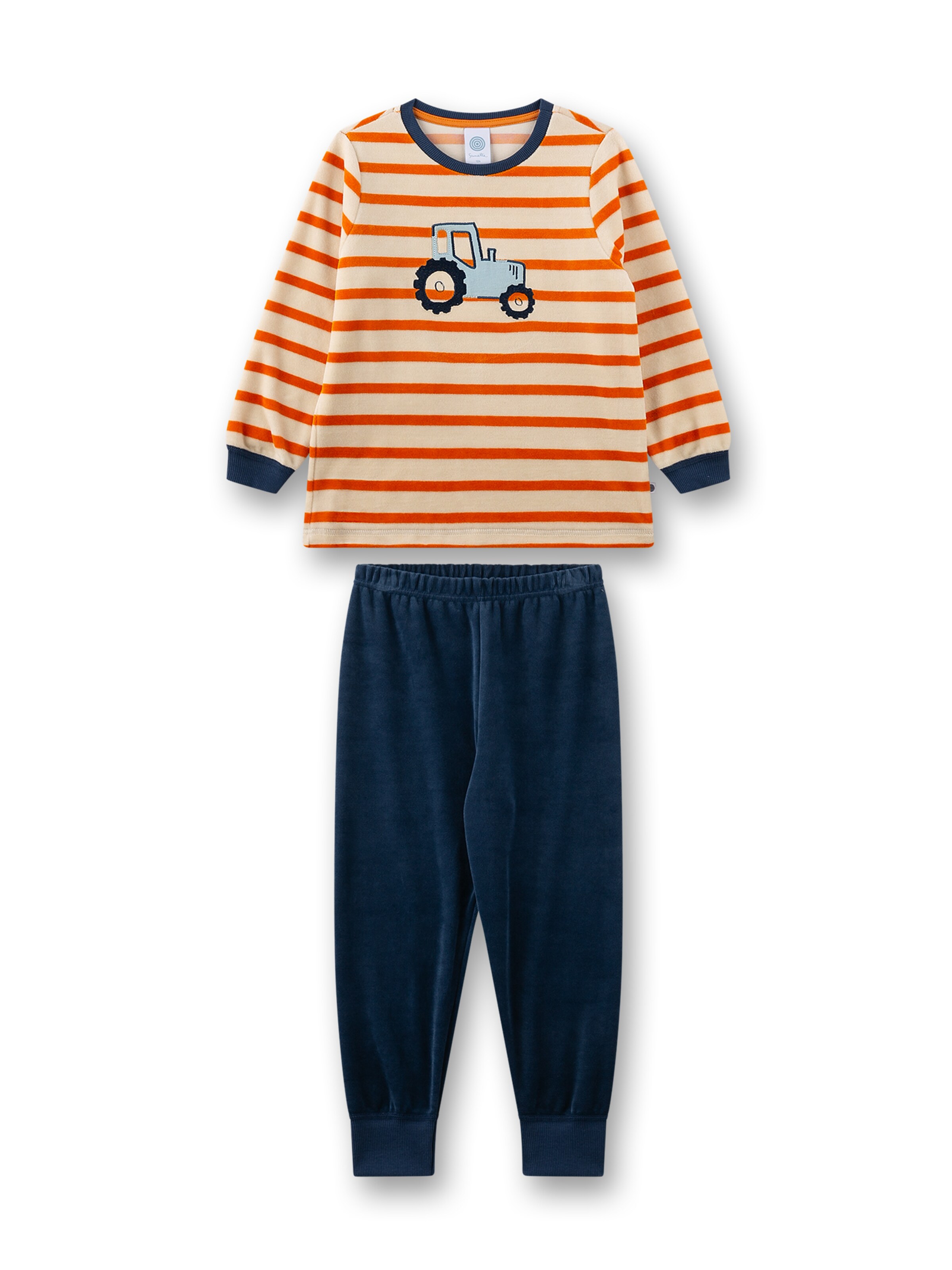 Sanetta Nachtkledij in Geel: voorkant