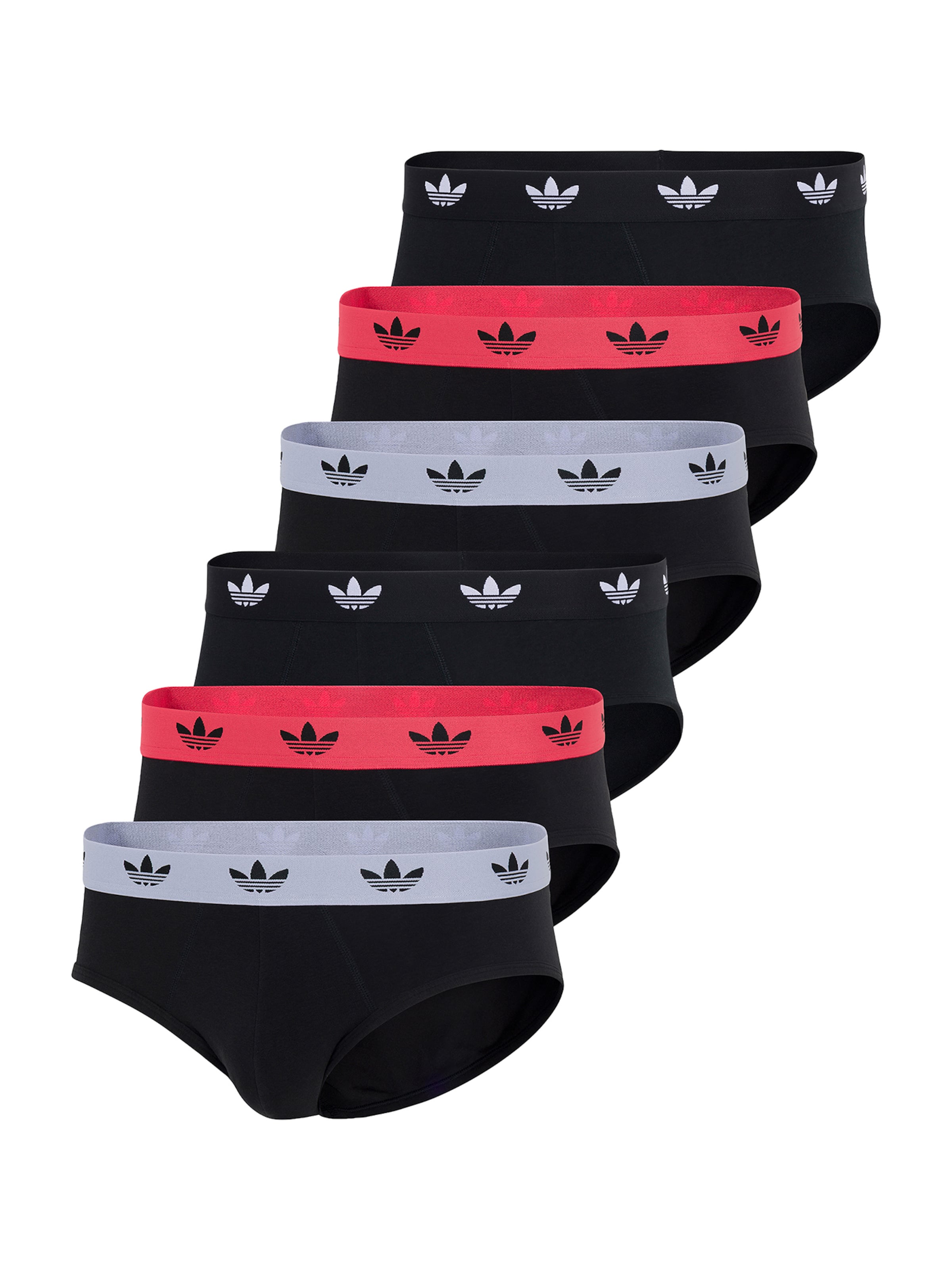 ADIDAS ORIGINALS Slip ' Comfort Flex Cotton ' in Zwart: voorkant