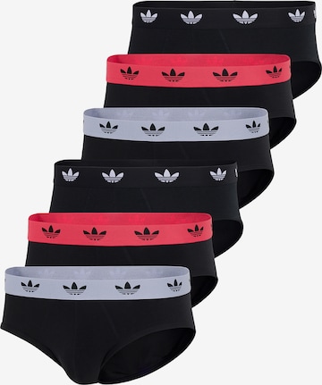 ADIDAS ORIGINALS Slip ' Comfort Flex Cotton ' in Zwart: voorkant