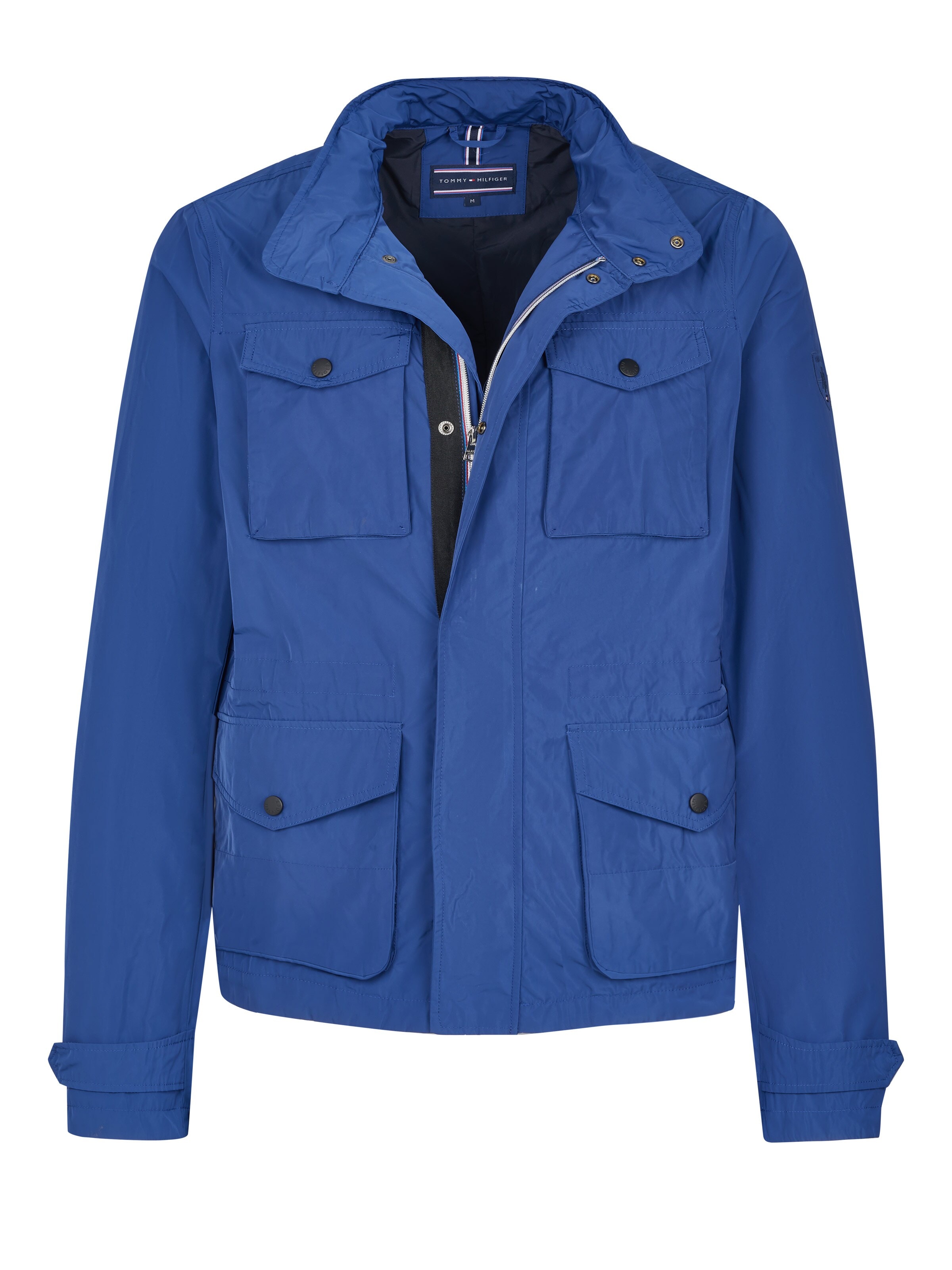 TOMMY HILFIGER Übergangsjacke 'Tommy Hilfiger Jacke'‌‌‌‌‌ in M in blau, Produktansicht