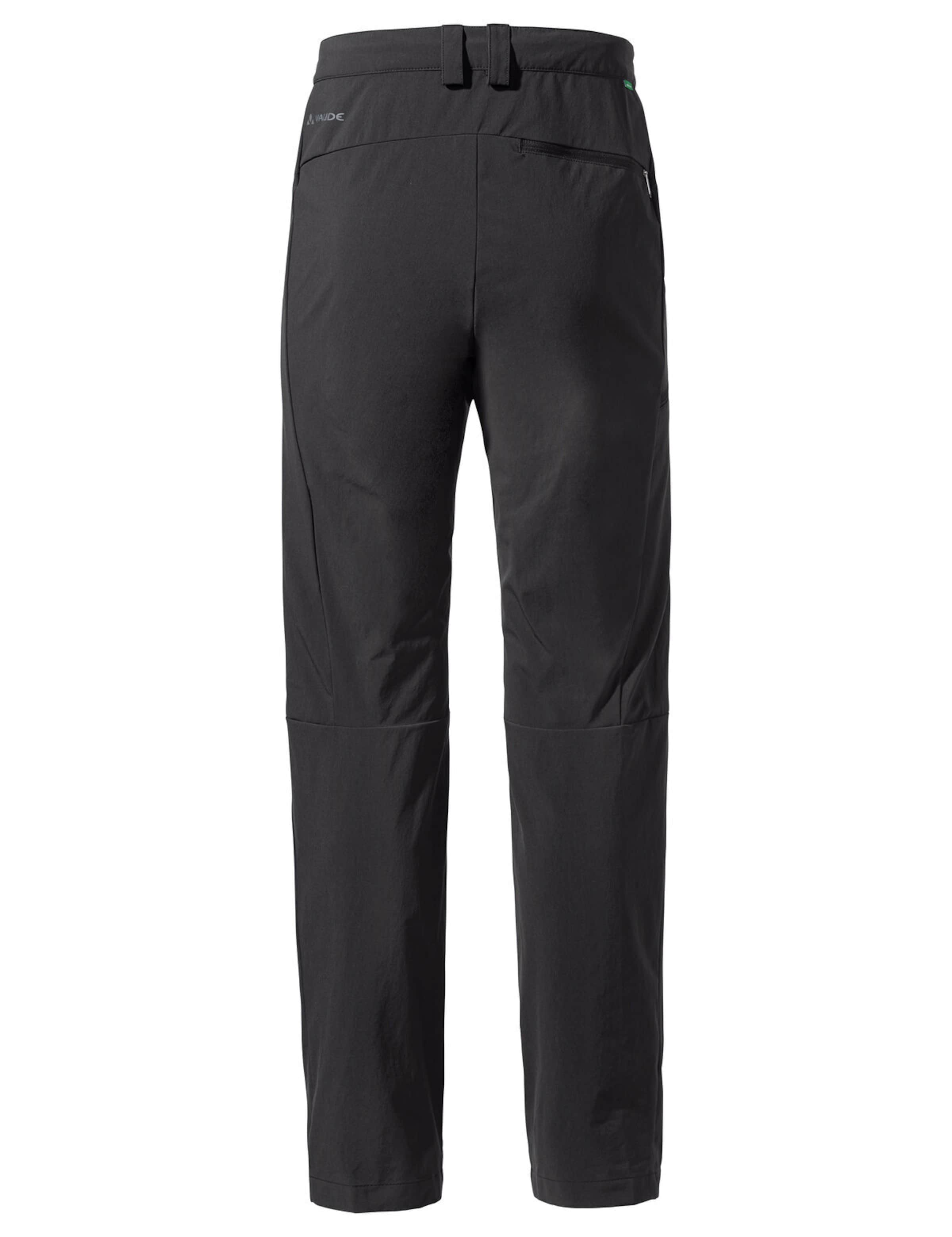 VAUDE Regular Outdoor trousers 'Farley III' in Black