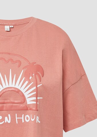 T-shirt QS en orange