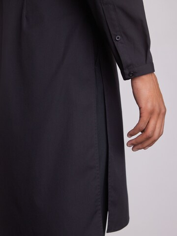 Next Comfort Fit Hemd in Schwarz