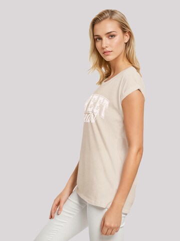 T-shirt 'Sweet Heart Valentinstag' F4NT4STIC en beige