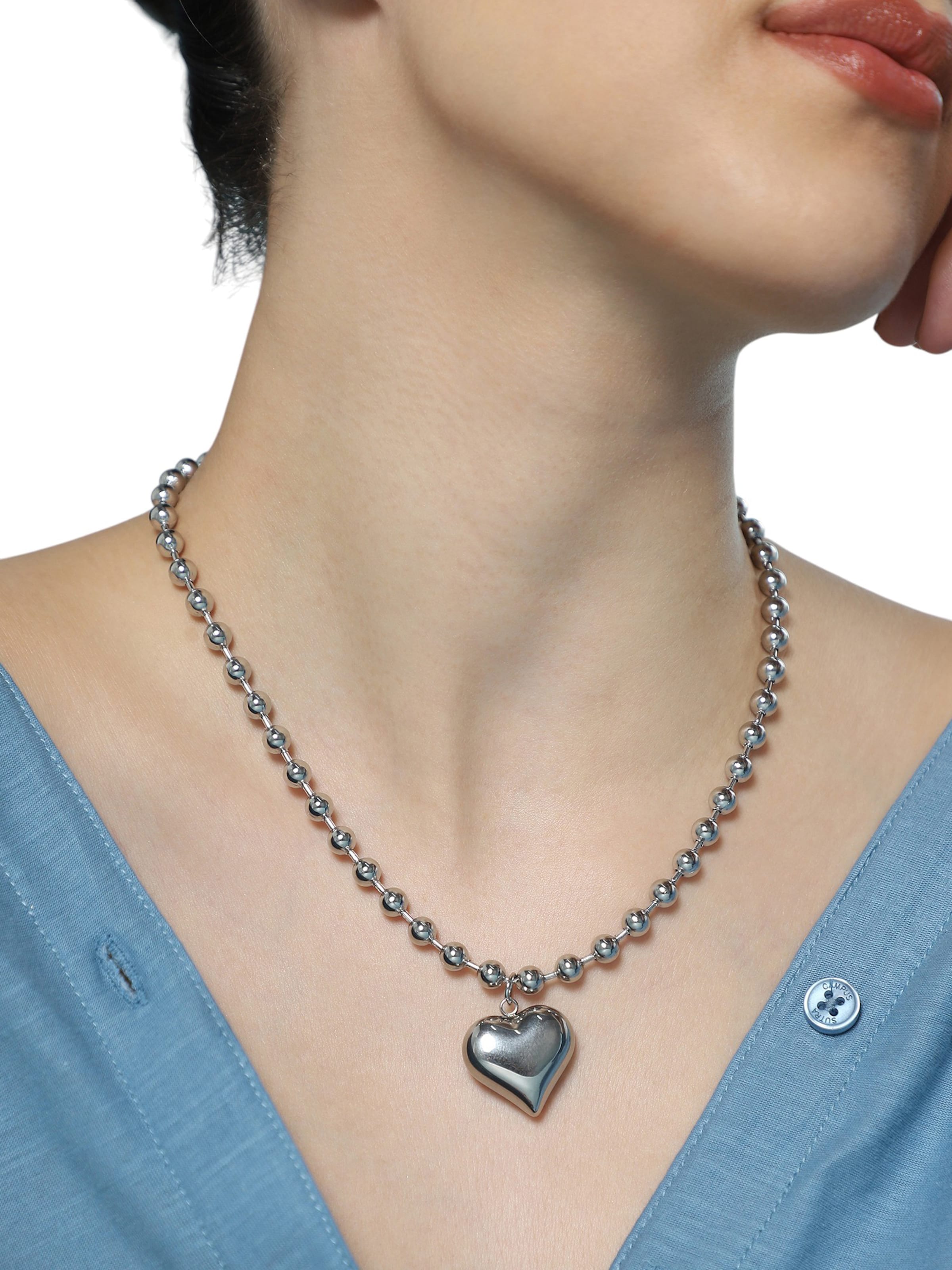 SOHI Lánc 'Divya' - ezüst